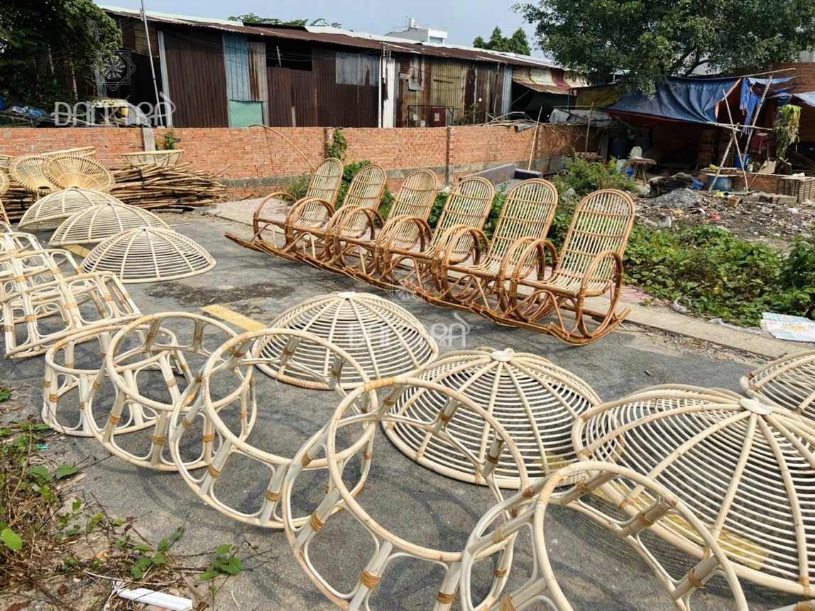 Ghế mây papasan
