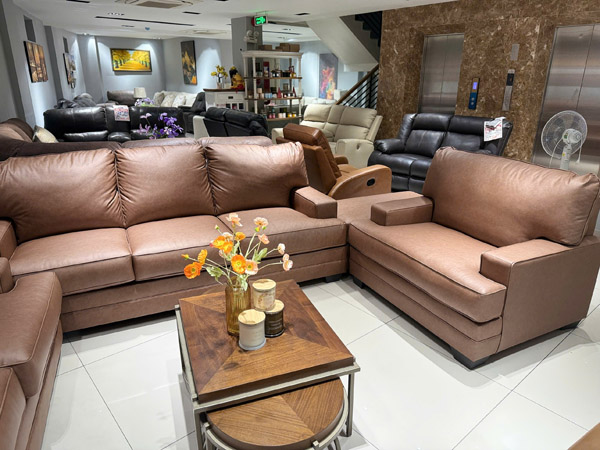 Ghế sofa bọc da