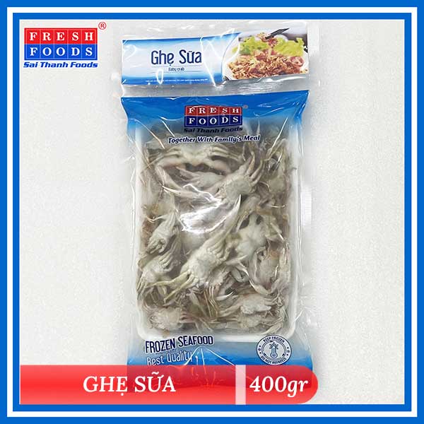 Ghẹ sữa khay 400g