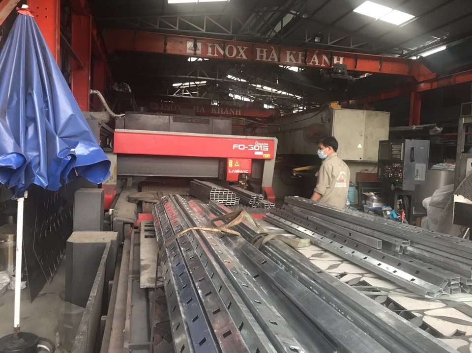 Gia công cắt laser lan can