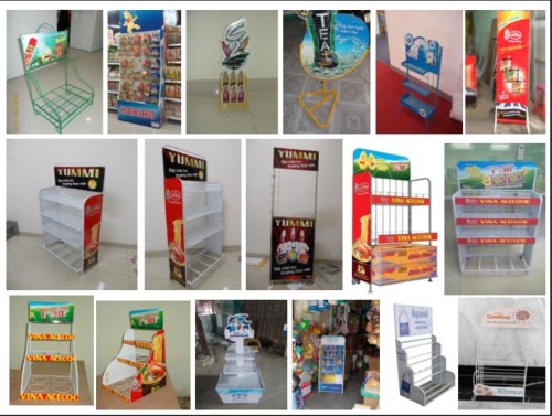 Gia công kệ trưng bày