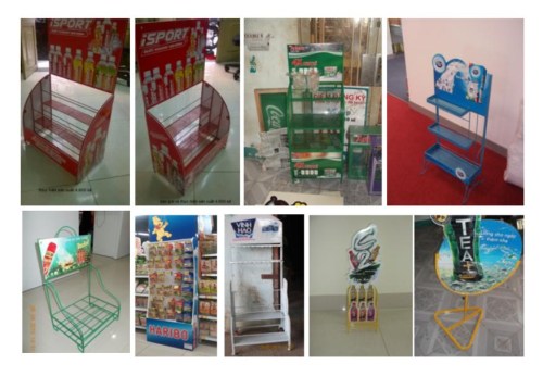 Gia công kệ trưng bày