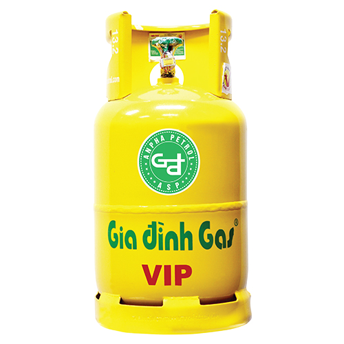 Gia đình Gas vàng bình 12kg