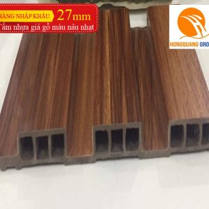 Tấm ốp giả gỗ màu cam