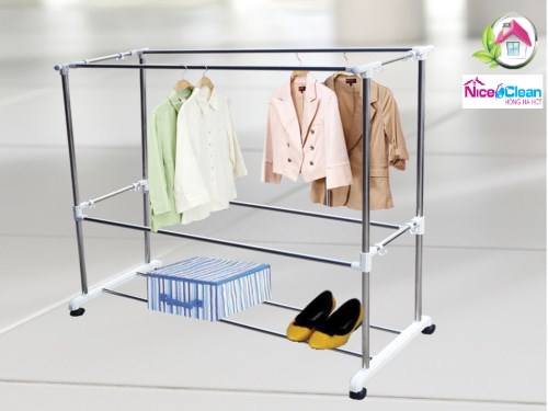 Giá phơi quần áo di động kiểu 1