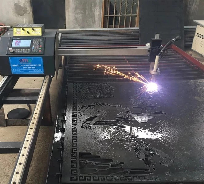 Gia công cắt sắt CNC, cắt Plasma tấm kim loại