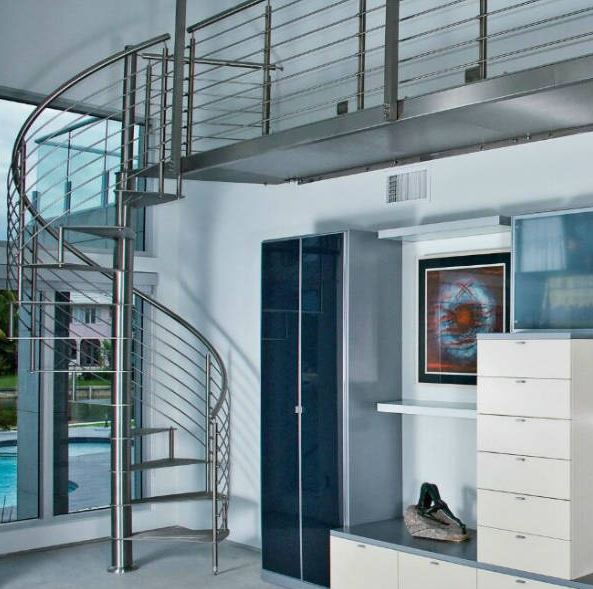 Gia công cầu thang inox