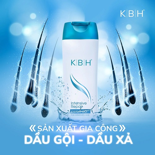 Gia công dầu gội, dầu xả