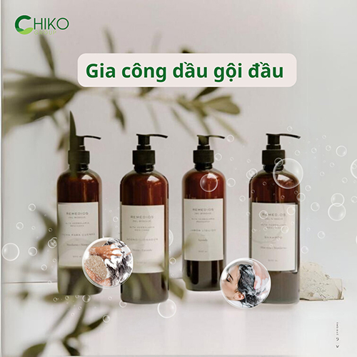 Gia công dầu gội đầu