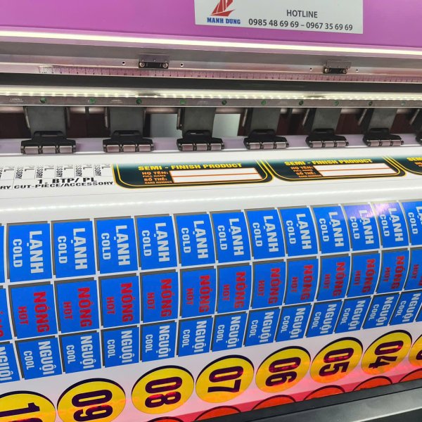 Gia công in decal cho xưởng may mặc