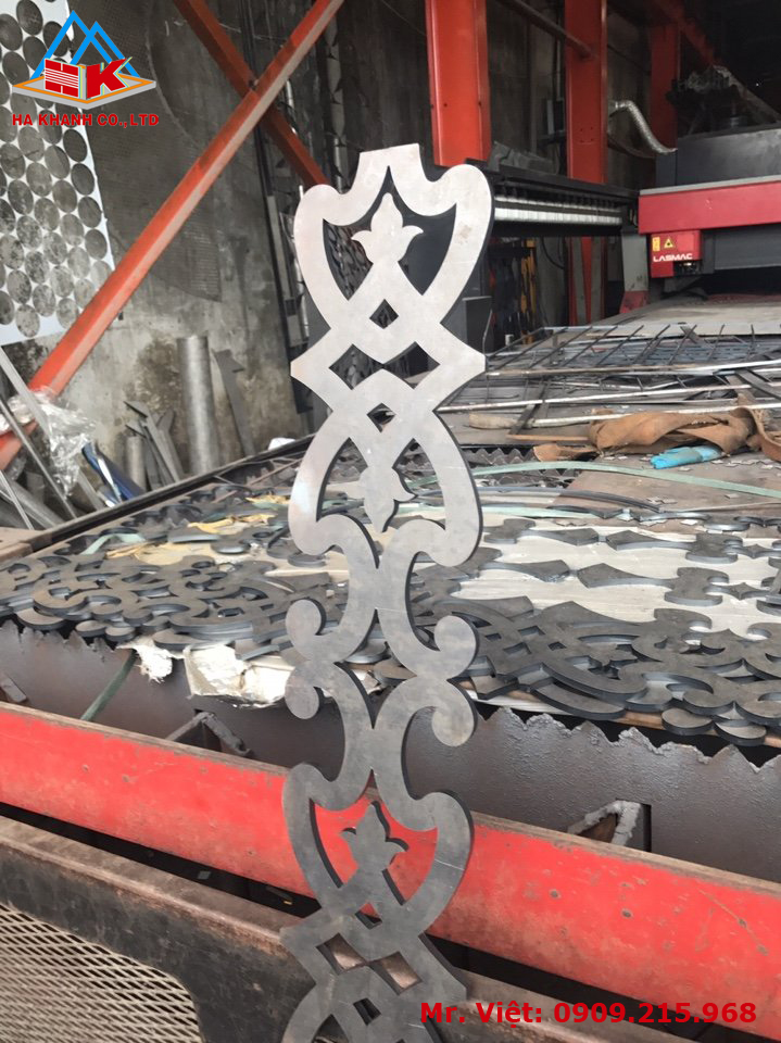Gia công inox cắt laser
