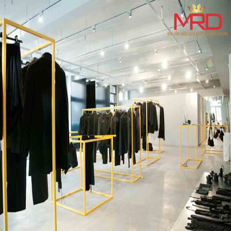 Gia công inox nội thất shop thời trang