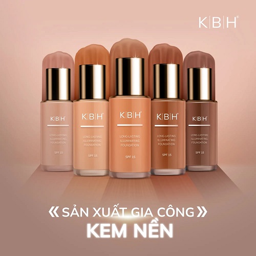 Gia công kem nền