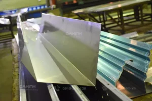 Gia công máng xối tôn inox