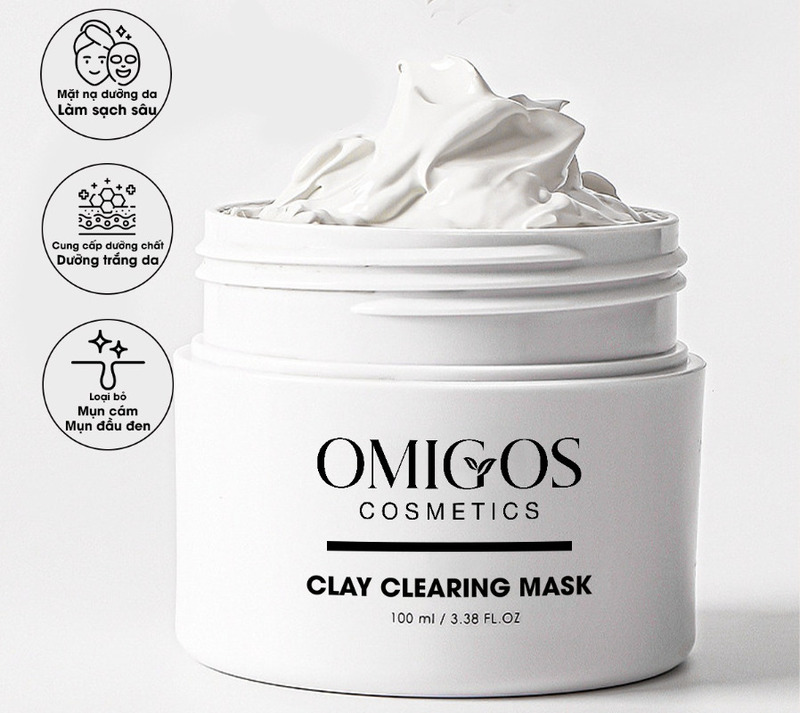 Gia công mặt nạ đất sét Clay Clearing Mask