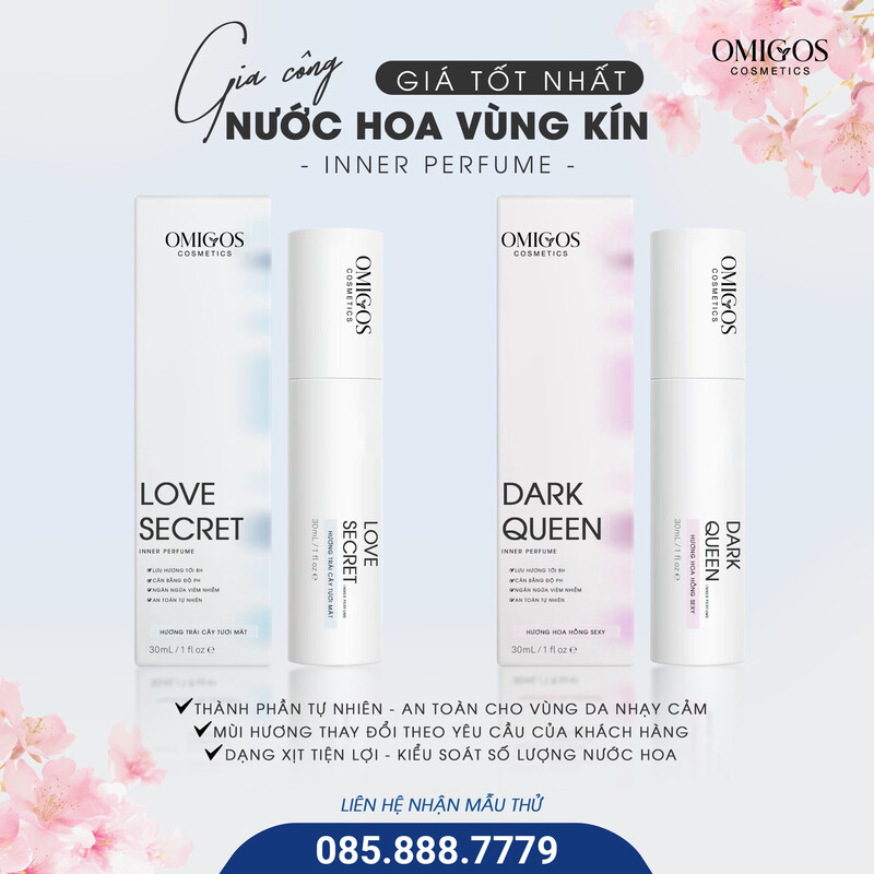 Gia công nước hoa vùng kín