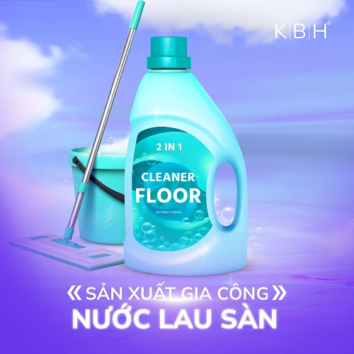 Gia công nước lau sàn