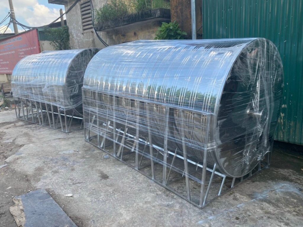 Gia công sản xuất bồn bể inox dân dụng, công nghiệp