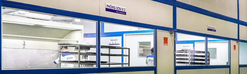 Gia công sơn sản phẩm, linh kiện nhựa