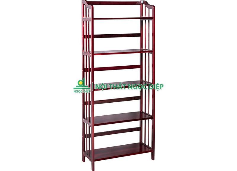 Giá sách gỗ tự nhiên TGS105