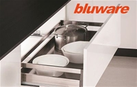 Giá xoong nồi giảm chấn dạng hộp 900mm Bluware