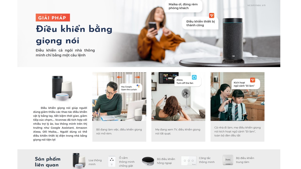 Bộ điều khiển thông minh bằng giọng nói