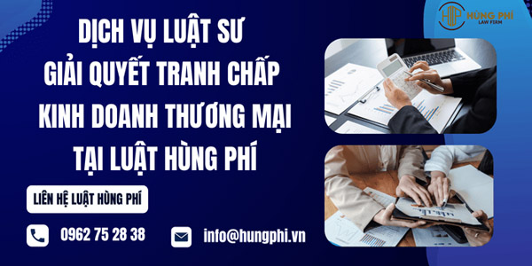 Giải quyết tranh chấp về kinh doanh thương mại