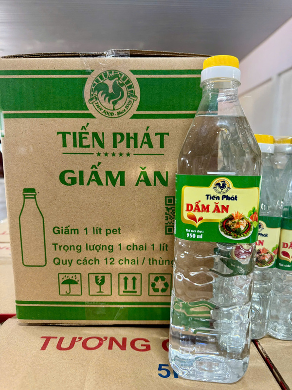 Chai đựng giấm ăn