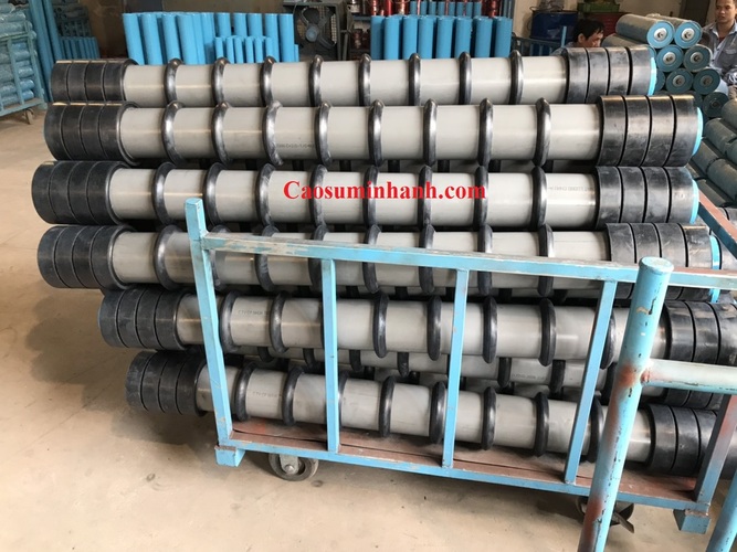 Giảm chấn con lăn cao su