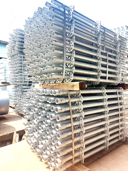 Trụ giàn giáo mạ kẽm