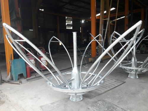 Giàn Đèn Trụ Nâng Hạ