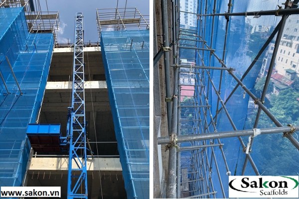 Dịch vụ lắp đặt giàn giáo bao che