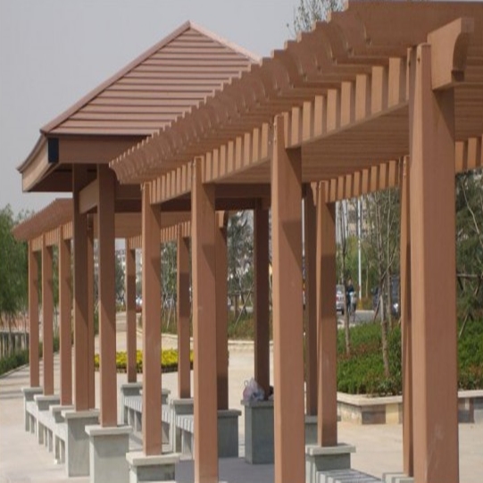 Giàn hoa gỗ nhựa