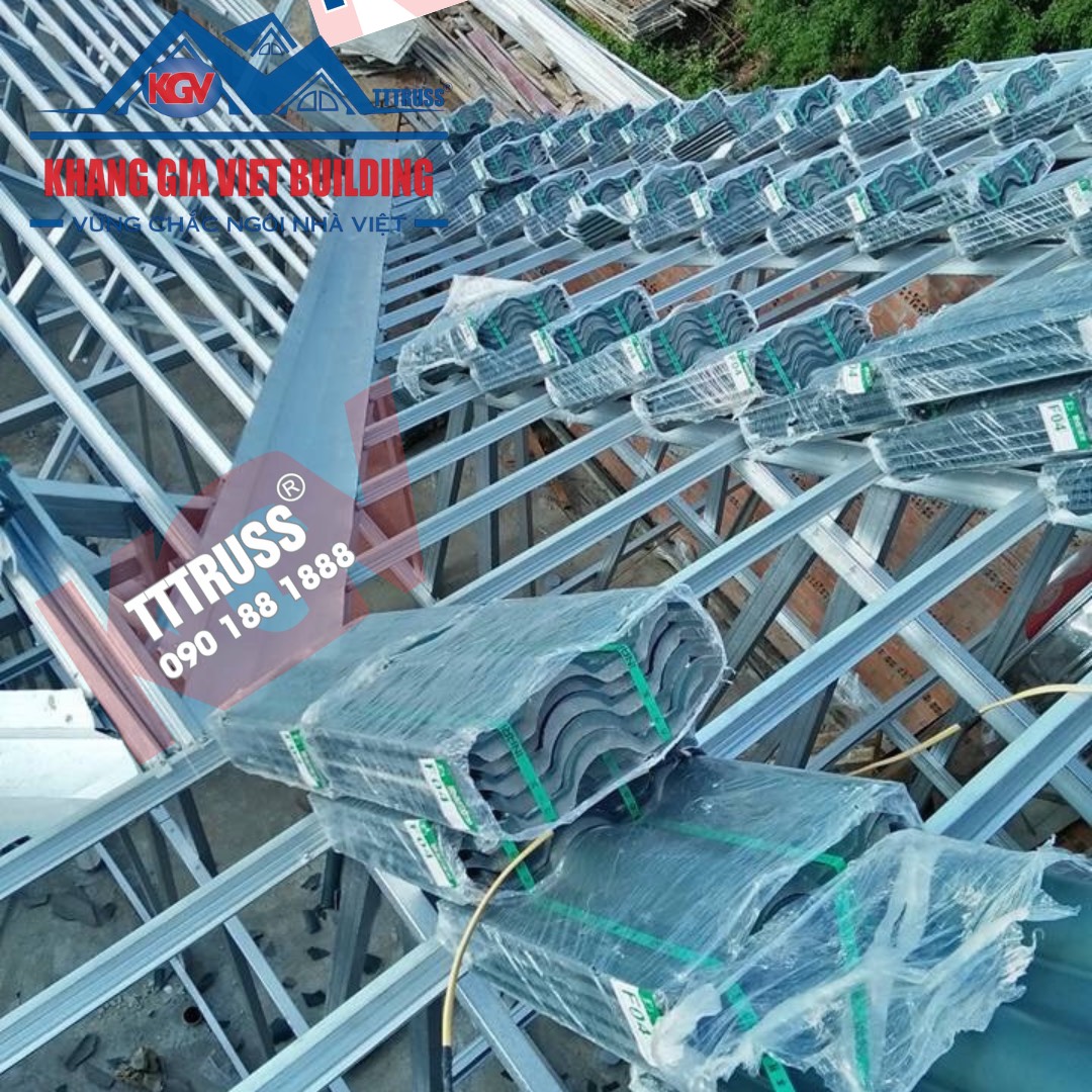 Hệ giàn thép mạ trọng lượng nhẹ TTTRUSS