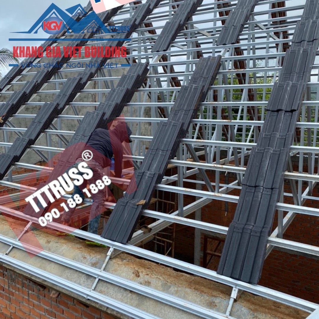 Hệ giàn thép mạ trọng lượng nhẹ TTTRUSS