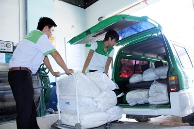 Dịch vụ giặt chăn đệm