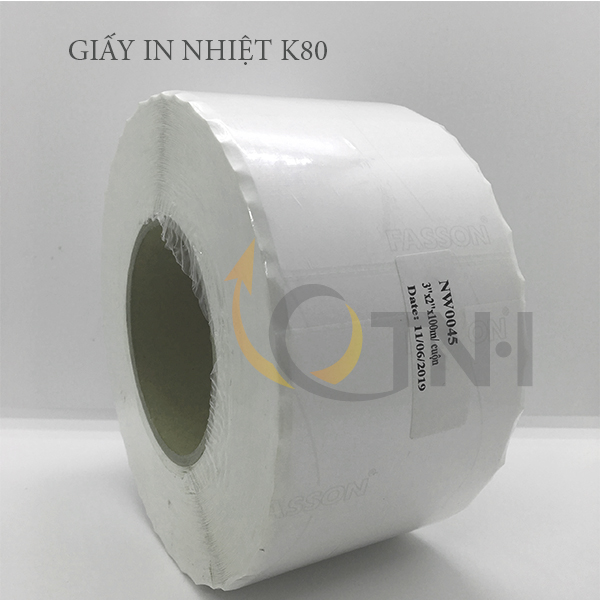 Giấy in nhiệt K80 FI 45mm