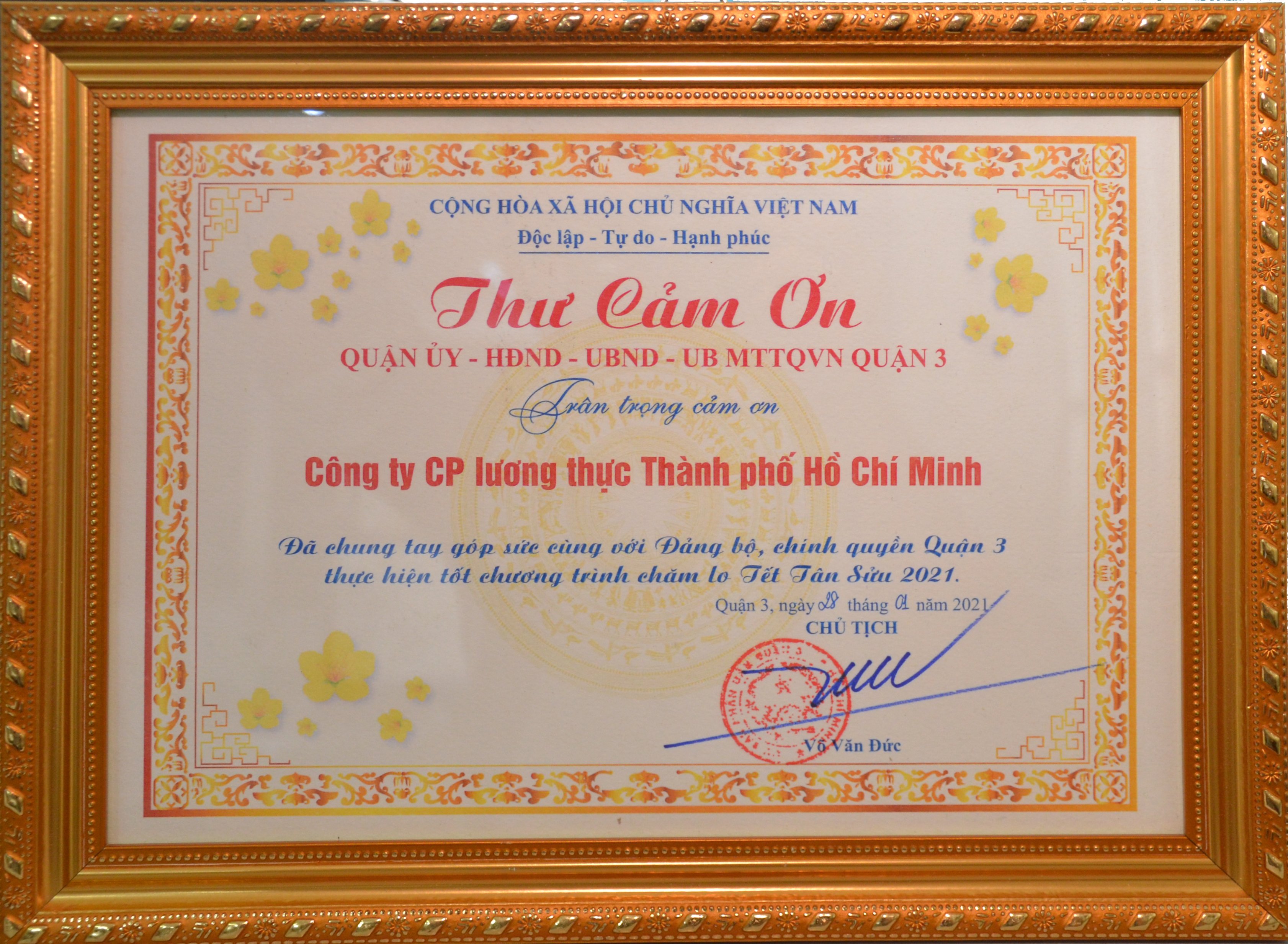 Giấy chứng nhận