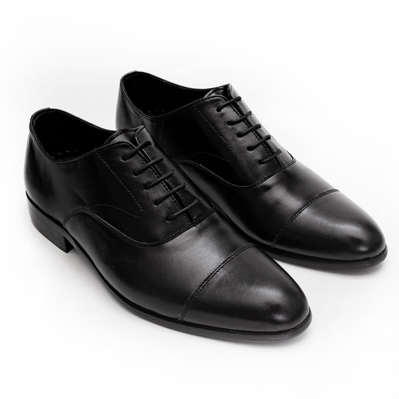 Giày da nam Oxford Captoe