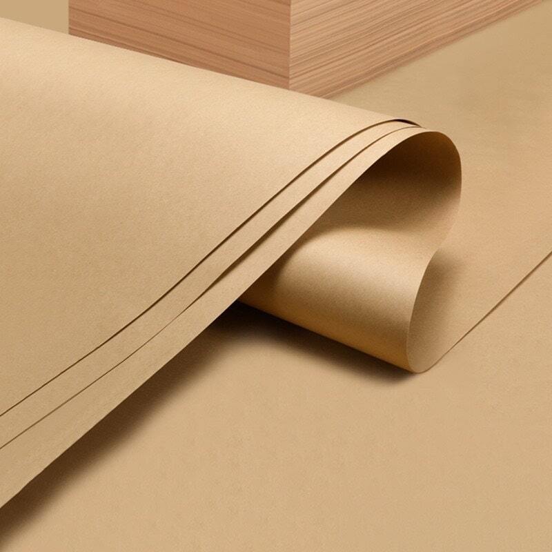 Giấy gói quà khổ lớn 70x100cm màu carton