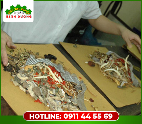 Giấy gói thuốc Bắc