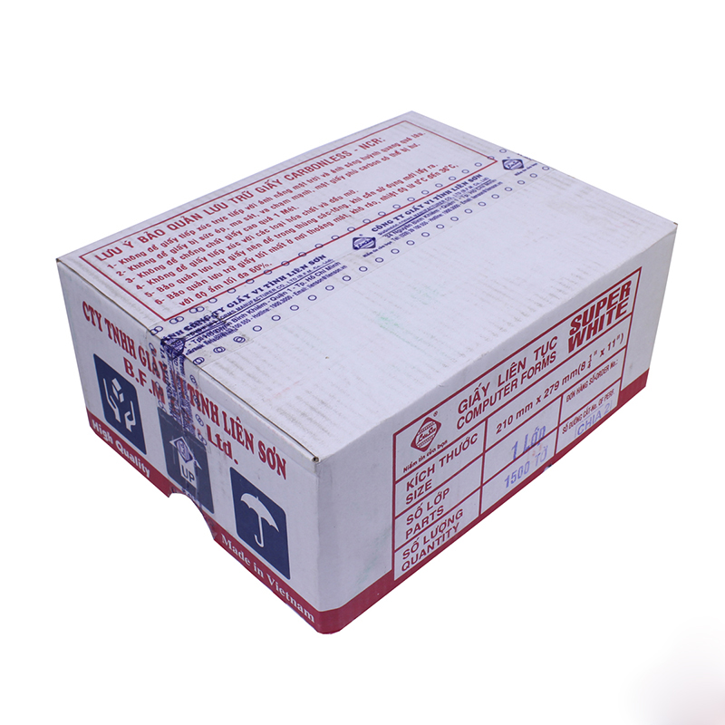 Giấy liên tục 4 liên 210x279mm