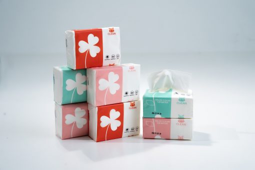 Giấy khăn rút lụa Clean 3 màu