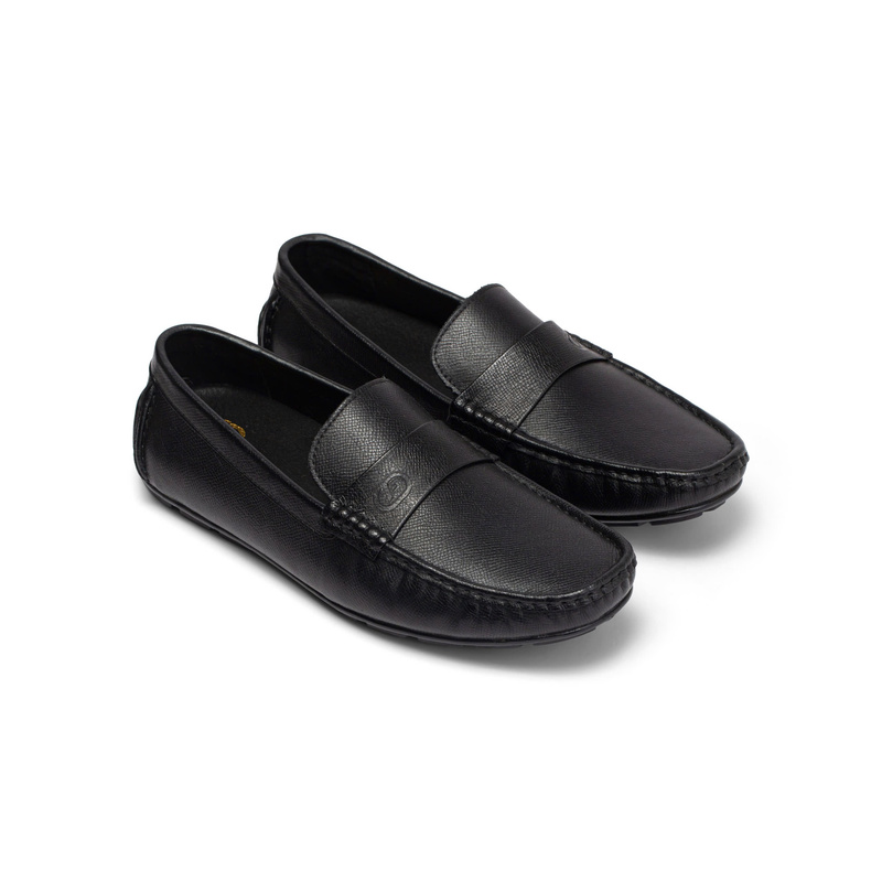 Giày lưới da bò Epsom đế cao su khâu FTT Leather