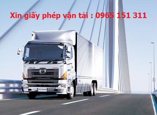 Giấy phép vận tải hàng hóa
