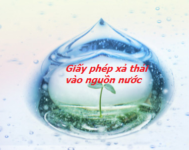 Giấy phép xả thải vào nguồn nước