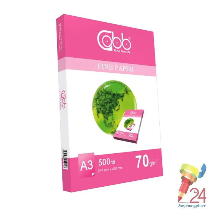 Giấy photo Bãi Bằng A3 DDL vỏ hồng