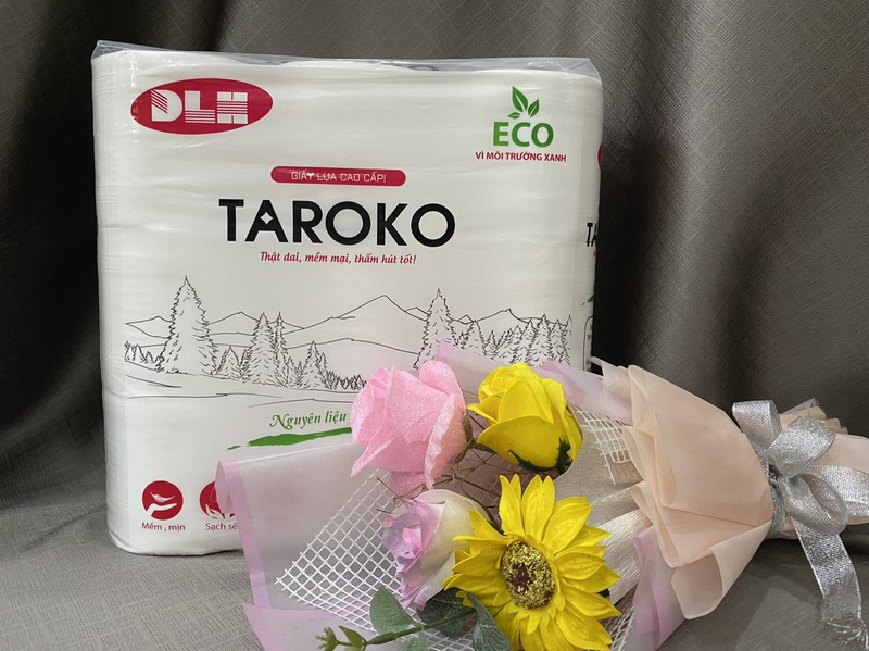 Giấy vệ sinh Taroko 9 cuộn
