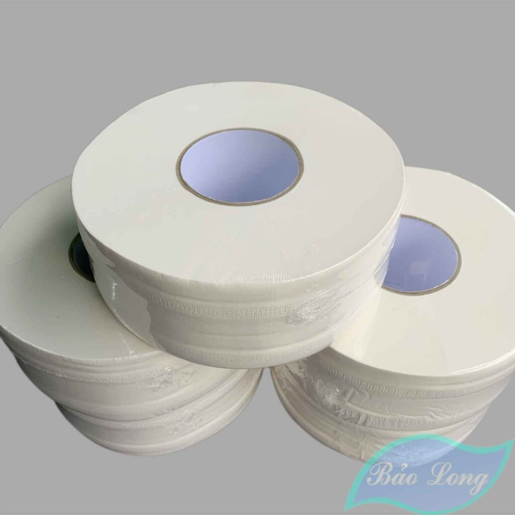 Giấy vệ sinh cuộn lớn 2 lớp