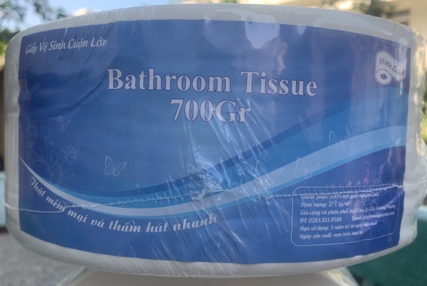 Giấy vệ sinh cuộn lớn 700gr